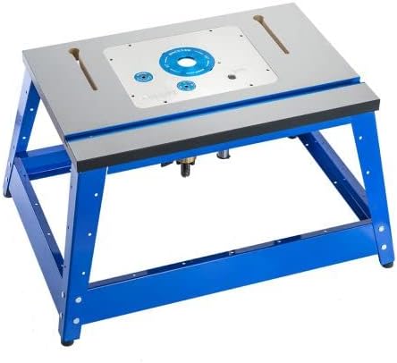 Rockler Pro Lift Router Lift - 9-1/4'' x 11-3/4'' Large Router Plate – Router Lift Kit For Kreg, Jessum, Woodpecker & Peachtree - Router Lift Systems w/Router Plate, Insert Ring, & Set of Hex Keys