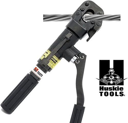 2-Stage 6-Ton Compact Manual Hydraulic Cutter. Cuts Rope, Copper, Aluminum & ACSR Wire up to .75"/20mm and Rebar, Anchor, Rod, Soft Steel Bolts & Guy Wire up to .50"/13mm (JSHA-20)