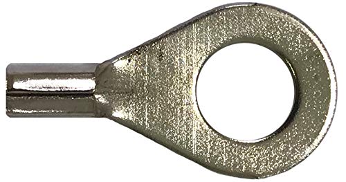 Sherco-Auto 1200 Piece High Temperature Non-Insulated Crimp Wire Terminals Assortment Kit - Made in USA