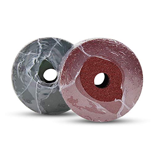 BHA Aluminum Oxide Resin Fiber Sanding and Grinding Discs, 4.5” x 7/8”, 80 Grit - 25 Pack
