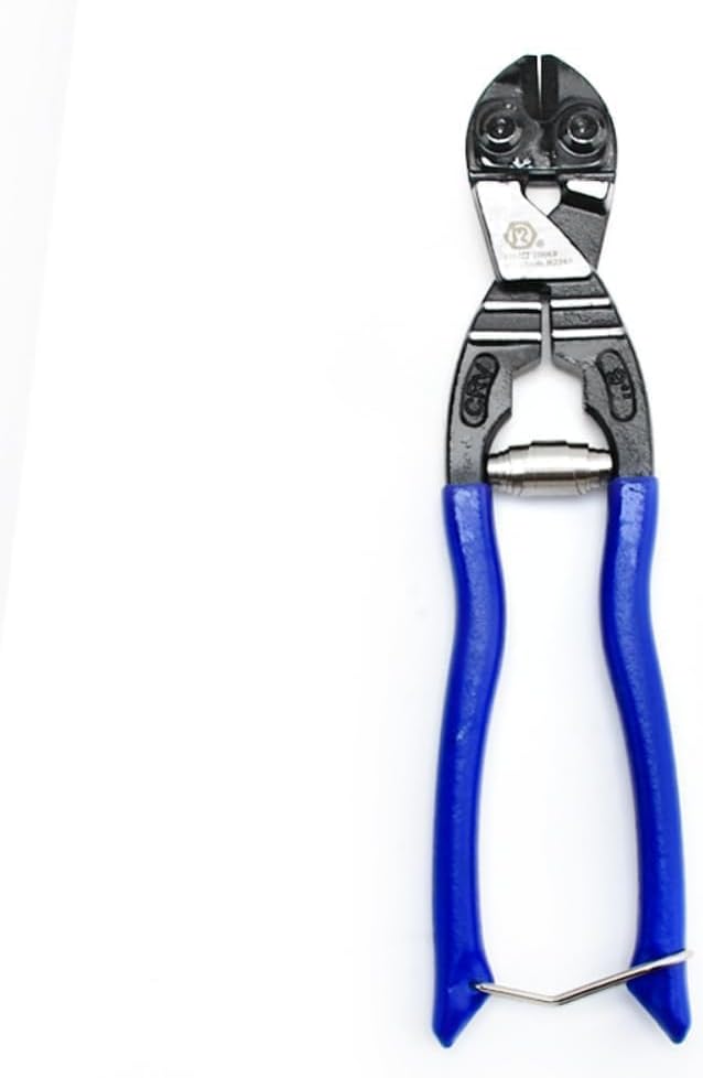 9-inch Bolt Cutters - Wire Cutters Heavy Duty for Chains and Screws,CR-V Steel Blade,Spring-Loaded Design,Soft Grip & Lock for Wires, Chains, Screws, Hardware