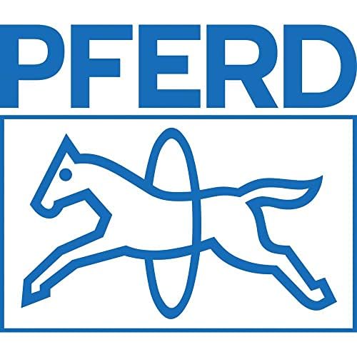 Pferd - 11012P PFERD Flat Hand File with Handle, American Pattern, Double Cut, Rectangular, Fine, 10" Length, 31/32" Width, 1/4" Thickness