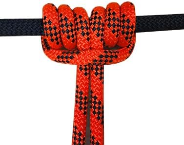 SEAMUS 8mm Prusik Accessory Cord 6M (20ft) UIAA Rock Climbing Rope 14Kn High Tensile Strength Rock Climbing Accessories Cord Double Braid Nylon Cord for Mountain Tree Climbing,Fire Rescue