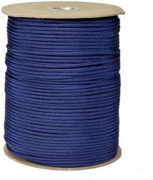 The Paracord Store | Type III 550 Paracord - 1000 FT Spool, Midnight Blue | Heavy Duty 7 Strand Tactical Paracord - USA Made Nylon Outdoor Parachute Cord for Camping, Fishing & More - Survival Cord