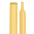 XHF 3/4 Inch 4Ft 3:1 Waterproof Heat Shrink Tubing Roll Marine Grade Adhesive Lined Heat Shrink Tube, Insulation Sealing Oil-Proof Wear-Resistant Yellow