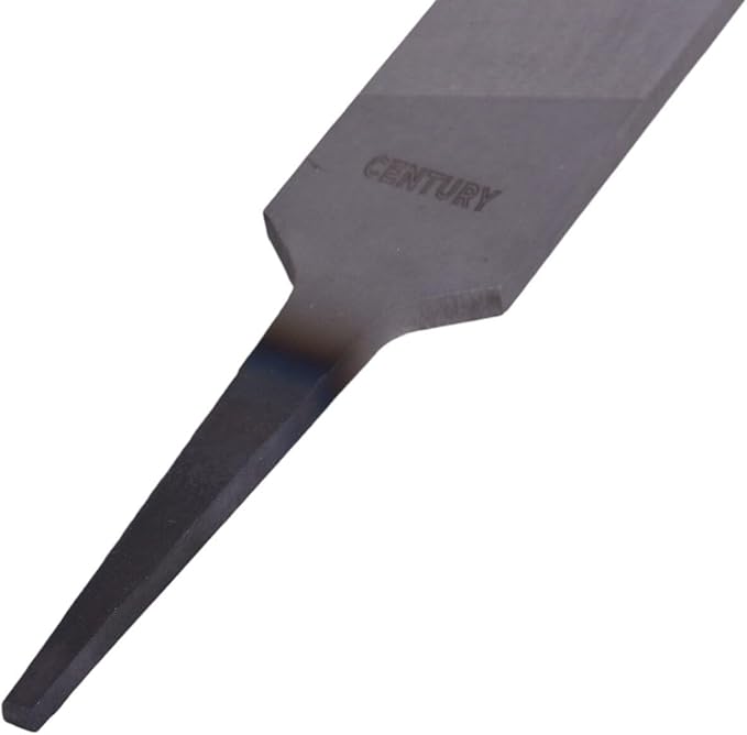 Century Drill & Tool – 04054 Mill Bastard Hand File – 12” Carbon Steel Construction with Steel Finish – Metal Working & Construction Projects