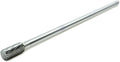 Benchmark Abrasives 6” Cylindrical Shape End Cut Premium Tungsten Carbide Double Cut Rotary Burr, 1/4" Shaft for Metalwork Woodworking Deburring Shaping Carving on Fiberglass Plastic Copper