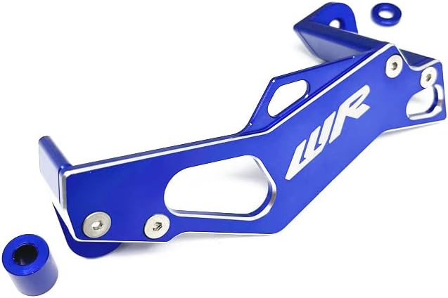 CNC Rear Brake Disc Guard Caliper Cover Compatible with WR250F WR450F 2006-2021,Compatible with WR250R WR250X 2007-2017