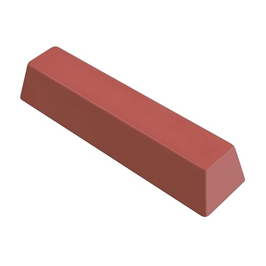 SCOTTCHEN Buffing Polishing Cutting Compounds 1 lbs.Polishing Rouge Bars for Buffing polishing Wheel- Red Coarse - 1 Pack