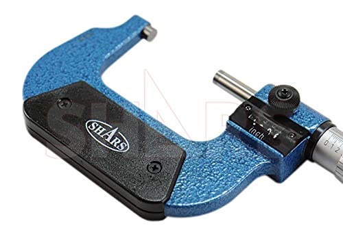 Shars 1-2" Digit Outside Micrometer, 0.0001" Graduation 303-2403 P)