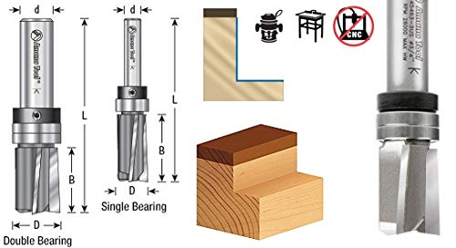 Amana Tool - 45475-3DS) Plunge 3/8 Dia Upper Bb 1/4Shk