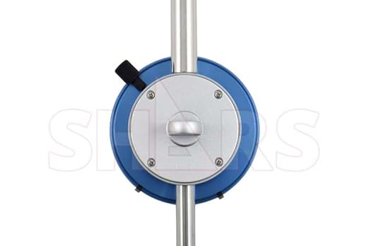 Shars 3" High Precision Large White Dial Indicator, 0.001" Graduation, 0-100 Reading AGD3 New 303-3216 R
