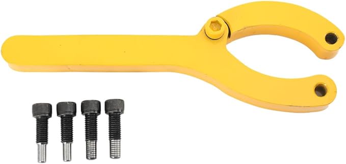 CDZHLTG﻿ Adjustable Spanner/Gland Nut / 2Jaws Hydraulic Cylinder Wrench, Excavator Repair Change Oil Seal Wrench Tool