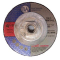 Benchmark Abrasives Grinder Cut Off Wheels 4 1/2 Inch Aluminum Oxide Depressed Center Type 27, 5/8"-11 Threaded Flange, 1/4" Thick Angle Grinder Cutting Disc Grinding Cutting Wheel - 10 Pack