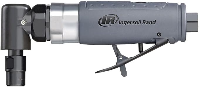 Ingersoll Rand 302B Angle Air Die Grinder, 20,000 rpm, 0.33 hp, 1/4" Collet, Rear Exhaust