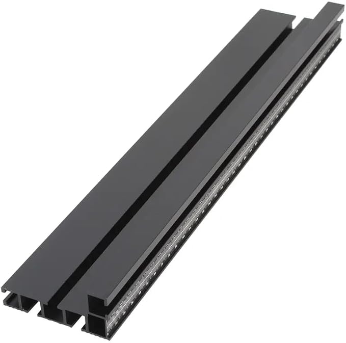 75 Table Saw Fence for Woodworking Accessories, T-Track Miter Saw Fence with Laser Measure - Fits Portable Table Saws, Band Saws and Cabinet Saws (Fence Only)