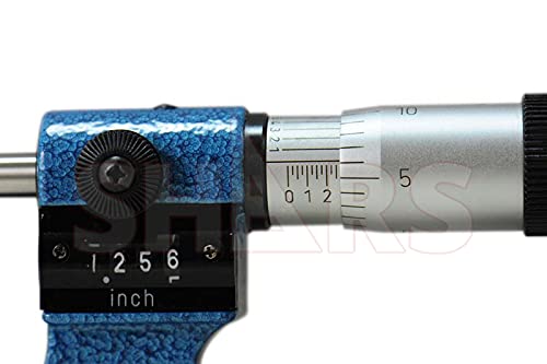 Shars 1-2" Digit Outside Micrometer, 0.0001" Graduation 303-2403 P)