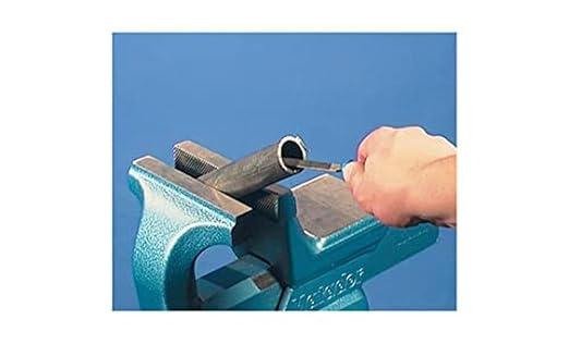 10" Half Round File - DIY Packaged Smooth Cut, with Handle