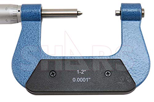 Shars 1-2" Screw Thread Micrometer with Anvil in Fitted Box 303-2371 P)