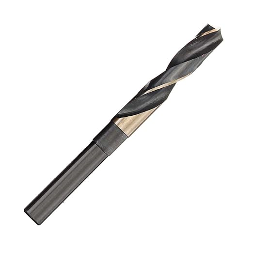 1PC, 9/16",Black and Gold,Cobalt Silver&Deming Drill Bit