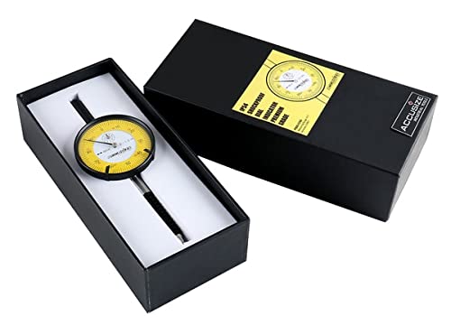 Accusize Industrial Tools 0-1" x 0.001" Lug Back IP54 Shockproof Dial Indicator Premium Grade, P900-S160
