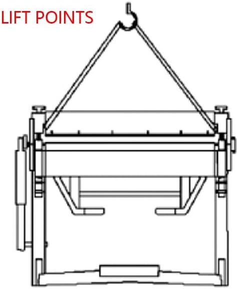 KAKA INDUSTRIAL Pan and Box Brake, 40-inch Sheet Metal Brake Machine with Fingers, 14-Gauge Mild Steel Capacity Box and Pan Brake with Foot Clamp, 0-135° Folding Angle PBB-4014A