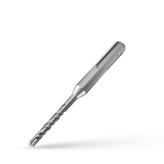 CSOOM SDS Plus Rotary Hammer Drill Bit 3/16"x4.33", Professional Concrete Drill Bit for Concrete, Brick, Stone and Cement Walls