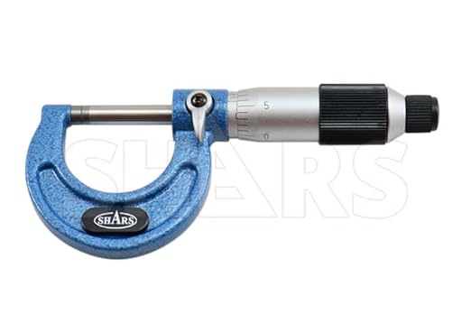 Shars 0-3" Precision Solid Metal Frame Outside Micrometer Set 3 PCS 303-2651N R)