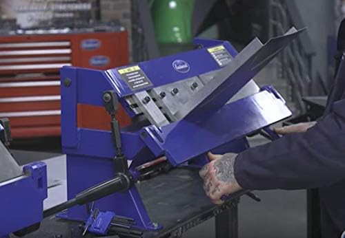 Eastwood 24 in. Box And Pan Sheet Metal Brake Easy Adjustment Box With 5 Adjustable Fingers