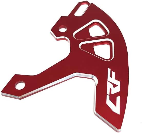 Dirt Bike Rear Brake Disc Guard & Dirt Bike Caliper Guard Compatible with CRF250R 2004-2017,CRF250X 2004-2017,CRF450R 2002-2017,CRF450X 2005-2017,CRF450RX 2017