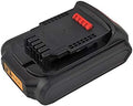 1500mAh Replacement Battery for DeWalt 120V MAX, 12V MAX Li-ion, 20V MAX, 60V MAX, CL3.C18S, DCB184, DCB184-XJ, DCB184-XR, DCD700, DCD710, DCD710D2-QW, DCD710N, DCD710S2, DCD740, DCD740B