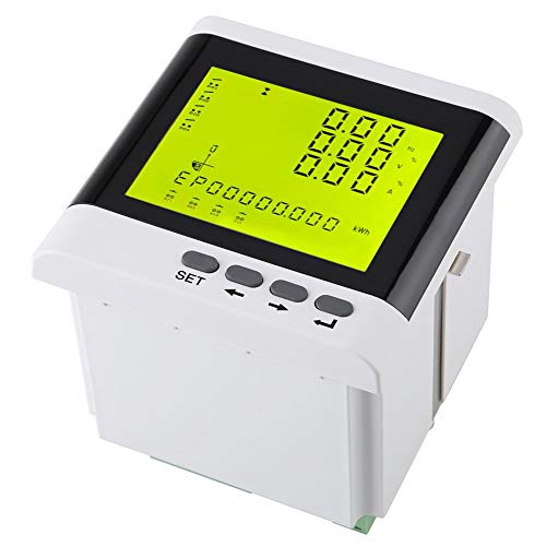 FTVOGUE Multi-Function Three-Phase Programmable Power Meter Electric Digital LED Ammeter Voltmeter,Electric Energy and Measuring Instruments