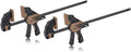 Spec Ops Trigger Clamp for Woodworking 13" Medium One-Handed Bar Clamp/Spreader 165 Lbs. 2-Pack