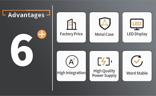 3 Axis Digital Readout DRO Control with IP67 Magnetic Scale Encoder 26"x30"x12" Travel Length 5um for Mill Milling Machine