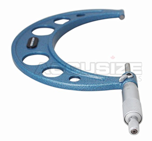 Accusize Industrial Tools 5-6'' by 0.0001'' Ultra-Precision Outside Micrometer, Eg00-0006