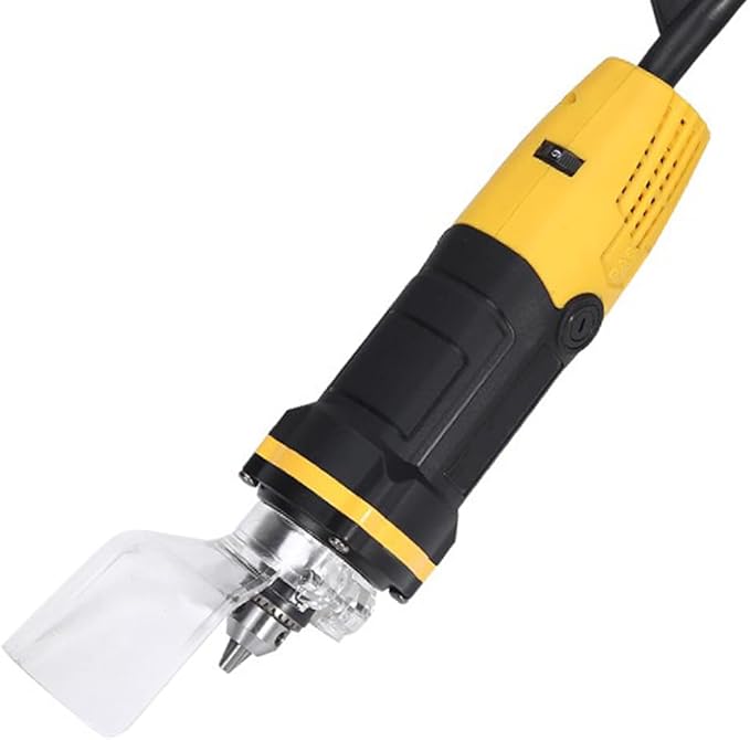 500W Electric Mini Die Drill Grinder Carver Set Power Rotary Tool, Adjustable 6 Step Variable Speed, 31000 RPM, with Removable Transparent Safety Guard
