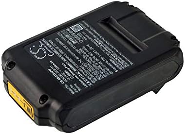 1500mAh Replacement Battery for DeWalt 120V MAX, 12V MAX Li-ion, 20V MAX, 60V MAX, CL3.C18S, DCB184, DCB184-XJ, DCB184-XR, DCD700, DCD710, DCD710D2-QW, DCD710N, DCD710S2, DCD740, DCD740B