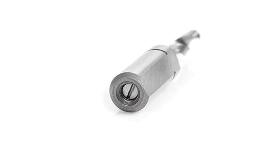 Amana Tool - 317008 Brad Pt. Solid Carbide Dowel Drill Boring Bit L/H 8mm Dia x 70mm Lon