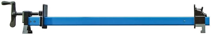 Sure Foot 36' Bar Clamps Lightweight Aluminum Carpenter Pipe Clamps with 2-1/2' Wide Base for 3/4' Boards