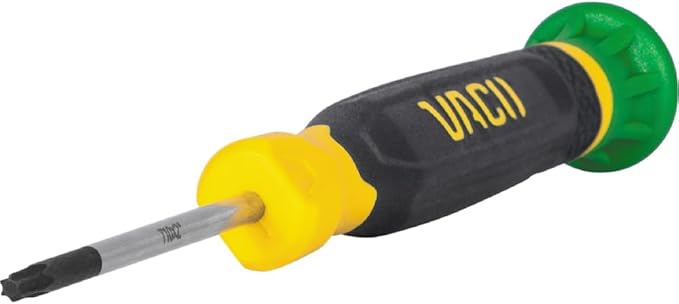 VACO VAC7123 12-Piece Precision Screwdriver Set, Phillips, Slotted, TORX with Color Coded Handles, Ideal for Precise Tasks in Tight Spaces