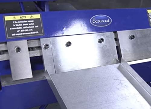 Eastwood 24 in. Box And Pan Sheet Metal Brake Easy Adjustment Box With 5 Adjustable Fingers