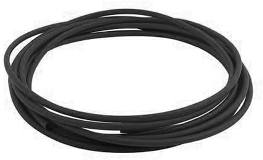 Kable Kontrol Heat Shrink Tubing - 3/16” Inch - 50' Ft Long, Black Polyolefin - 2:1 Industrial Shrink Tube & Cable Sleeve for Electrical Wire Insulation