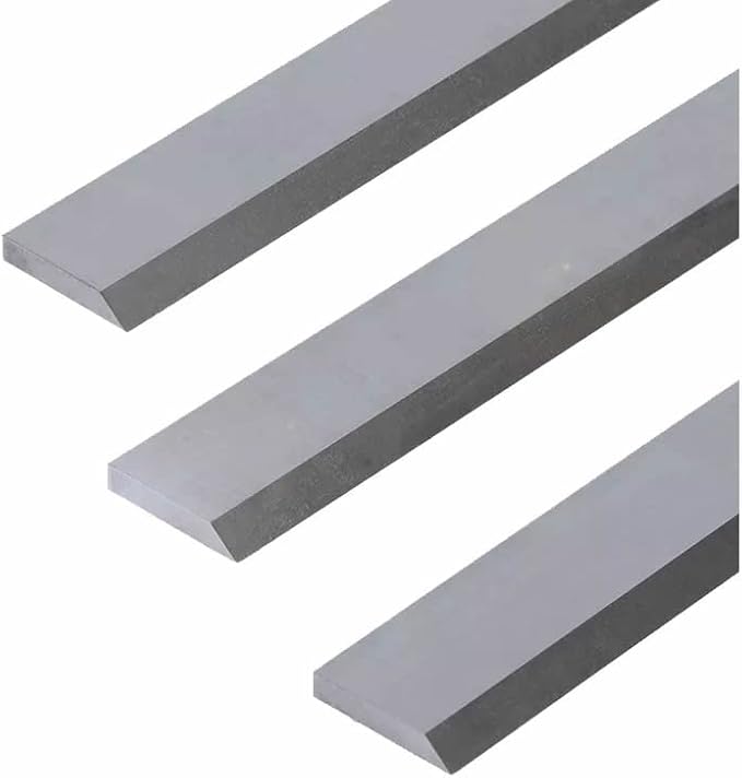 FOXBC 6-1/8-Inch x 11/16-Inch x 1/8-Inch Jointer Planer Knives for Craftsman, JET, Ridgid, Delta 6" Jointer Planer - Set of 3
