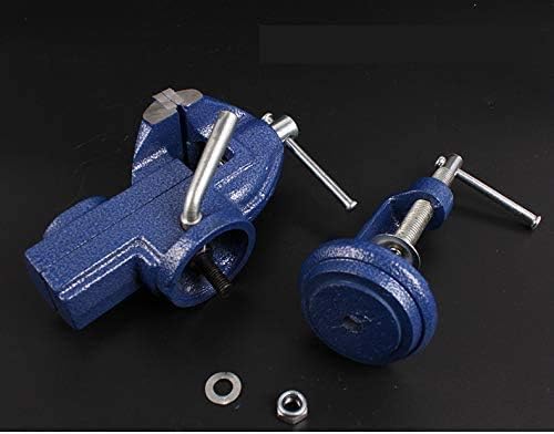 MYTEC Home Vise Universal Rotate 360° Work Clamp-On Vise, 3.2"