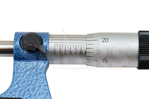 Shars 0-1" Screw Thread Micrometer with Anvil in Fitted Box 303-2370 P)