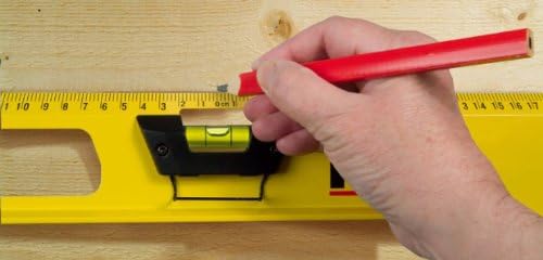 STANLEY 1-43-555 Level Profile-I-Beam 120 Cm FATMAX Range - Aluminium Body - Shock Absorber - Large Center Vial More Visible - Accuracy 0.5Mm/Meter