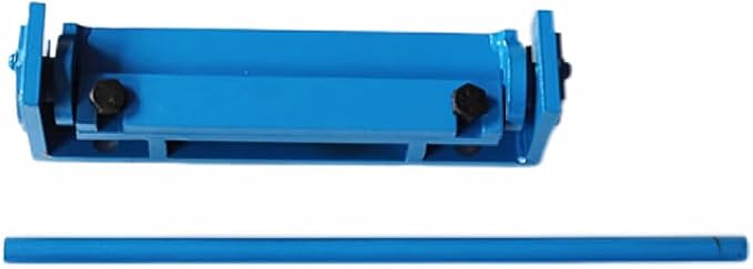 MXBAOHENG Sheet Metal Bender Manual Brake Bender Hand Bending Machine, Roof Metal Folding Tools for Thin Iron, Stainless Steel, Aluminum, Copper Plates (170mm)