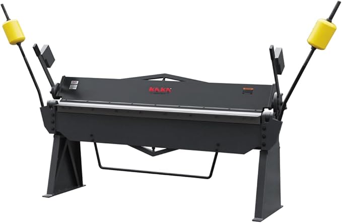 KAKA INDUSTRIAL Sheet Metal Brake, 80-Inch Sheet Metal Bender Brake, 12-Gauge Mild Steel Capacity Metal Break Bender, 0-135 Degree Adjustable Bending Brake W-8012