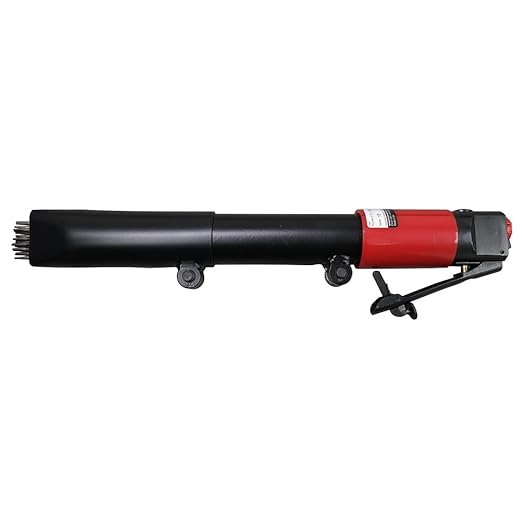 CS Unitec | 121.2099 | 2B Needle Scaler. Heavy-Duty, All-Steel Construction, Inline Grip, 19 Needles, Air-Powered, 3000 Blow per Minute, 5.75 Lbs - Made in England