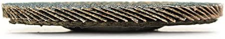 BHA Grinding and Sanding Flap Discs T27, 4-1/2" x 7/8", 120 Grit - 10 Pack